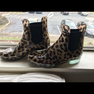 J. Crew rain boots size 7